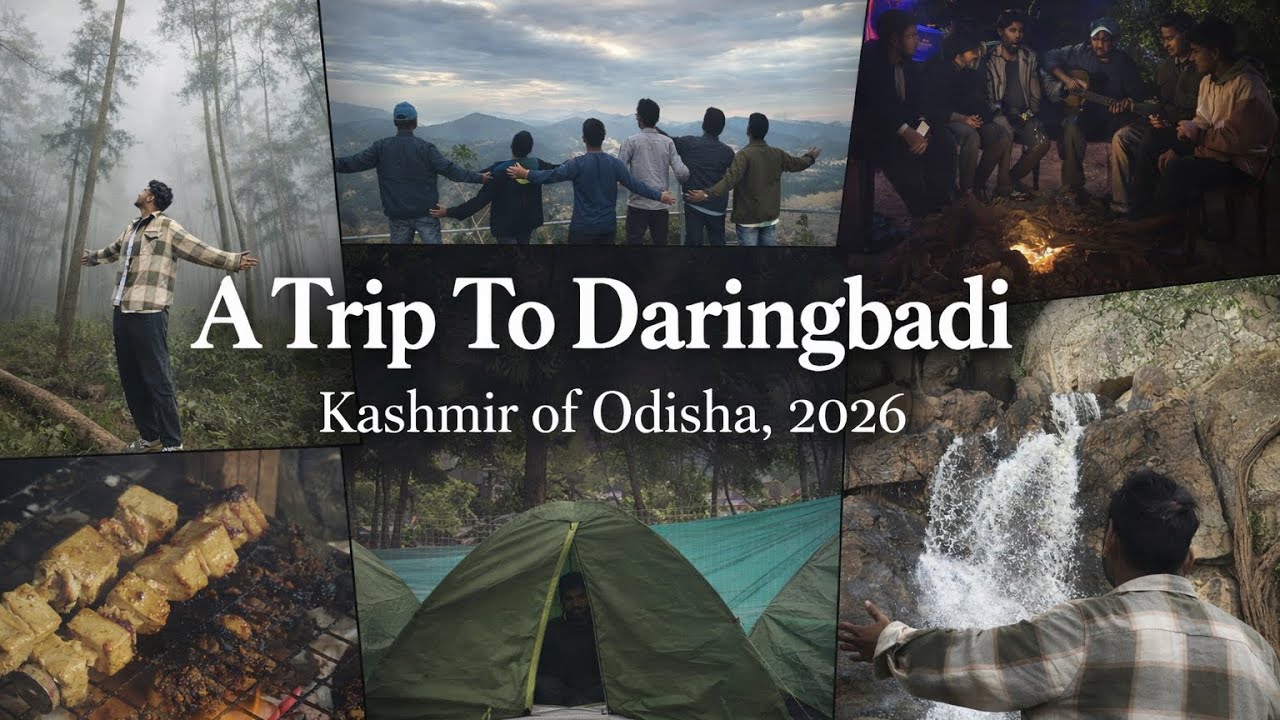 A Perfect Trip to Daringbadi – Camping | Bonfire, Friends & Memories