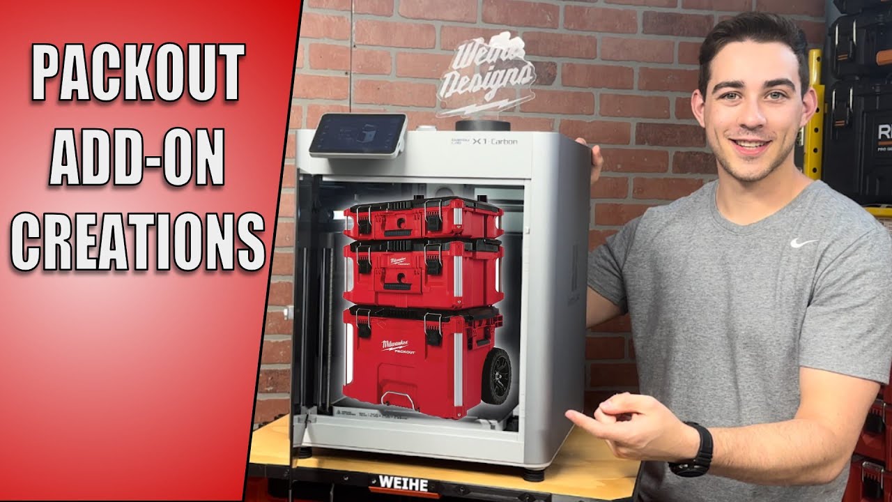 NEW Milwaukee PACKOUT IDEA / How to Make A 3D Printed Product