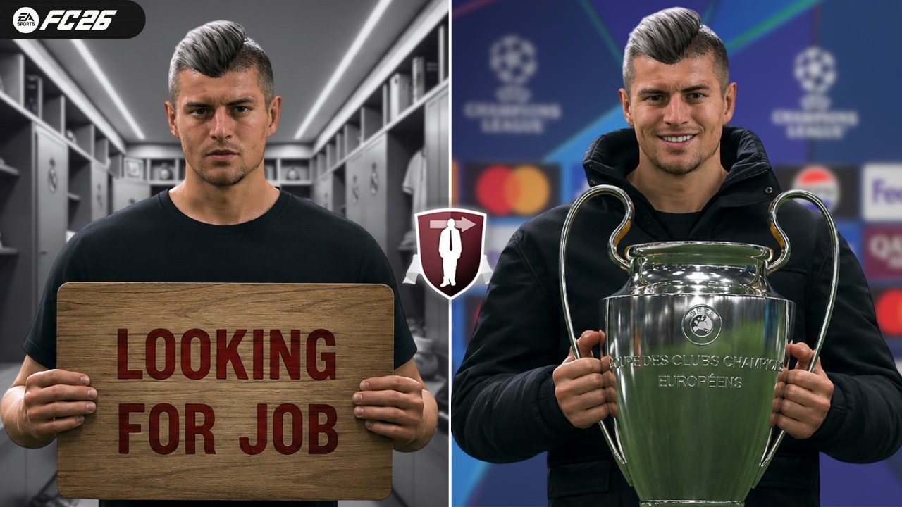 Memainkan Career Toni Kroos sebagai seorang Pelatih - FC 25