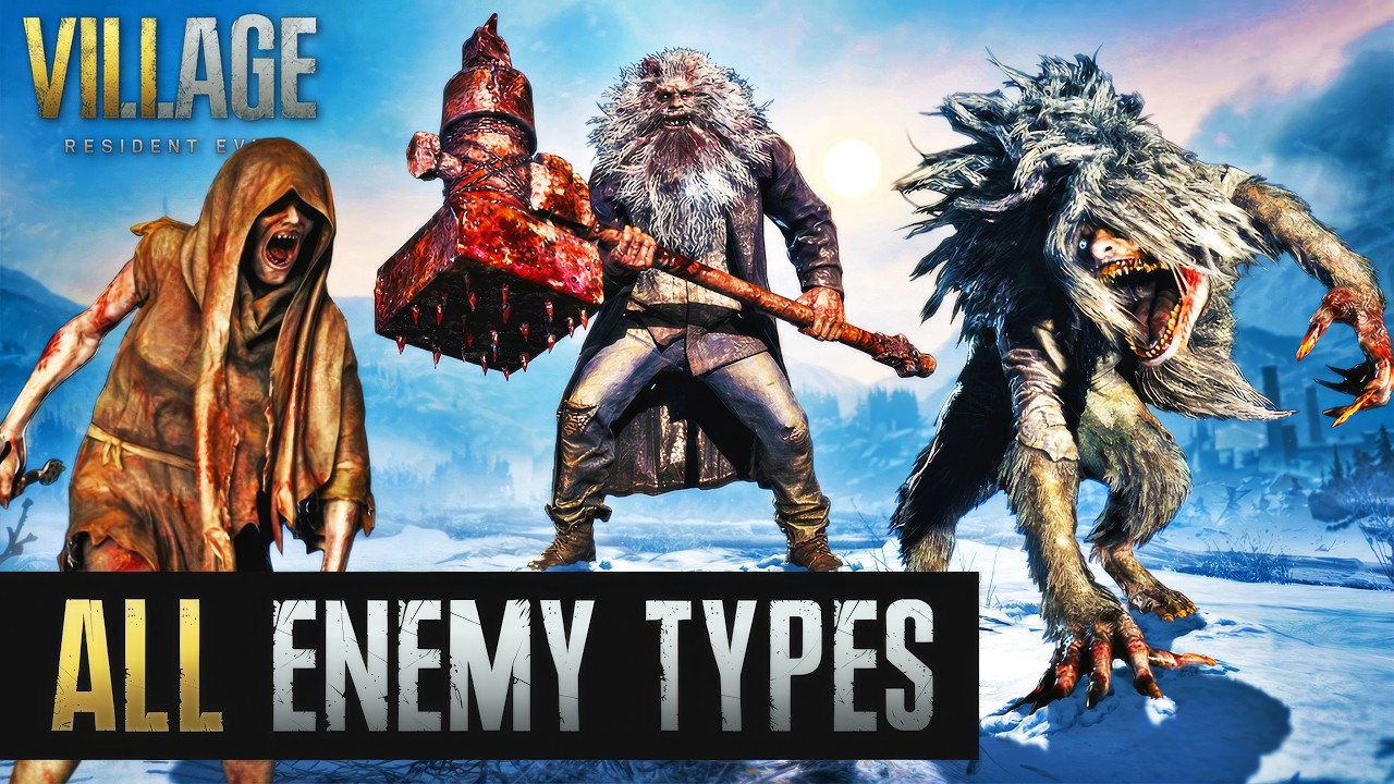 All Enemies & Bosses in Resident Evil Village [RE8]