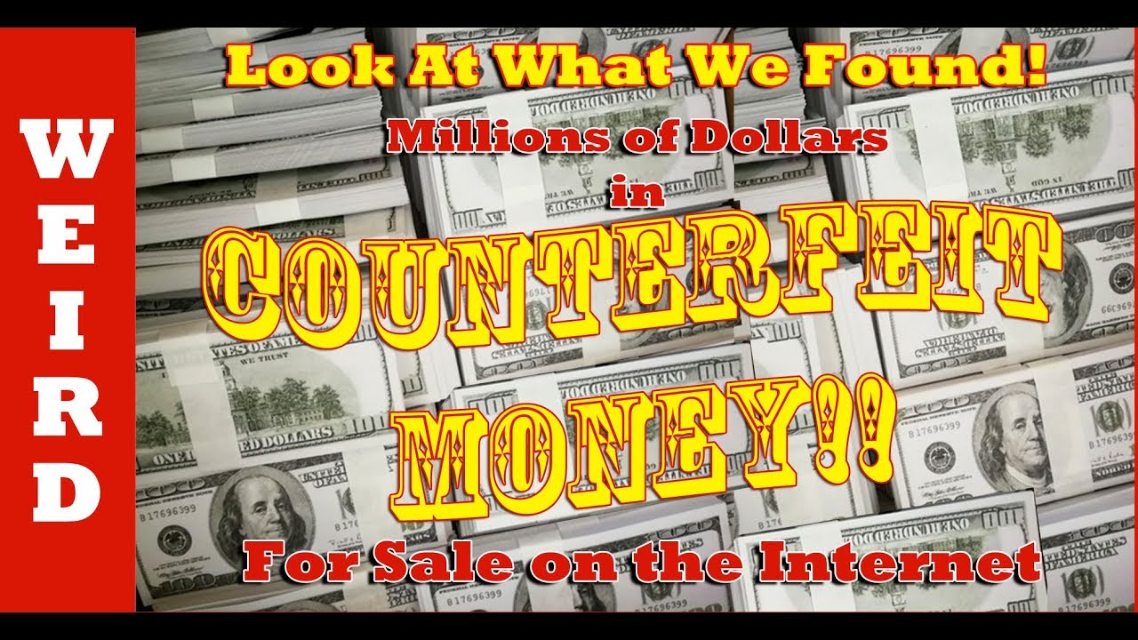 Millions in Counterfeit Money From China - look at what we found