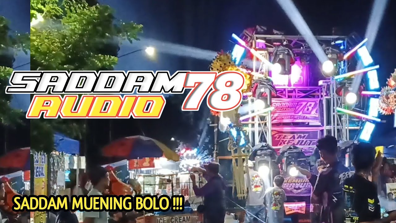 SADDAM 78 AUDIO KARNAVAL JARAK PLOSOKLATEN KEDIRI 2025 #saddam #jarak #plosoklaten 