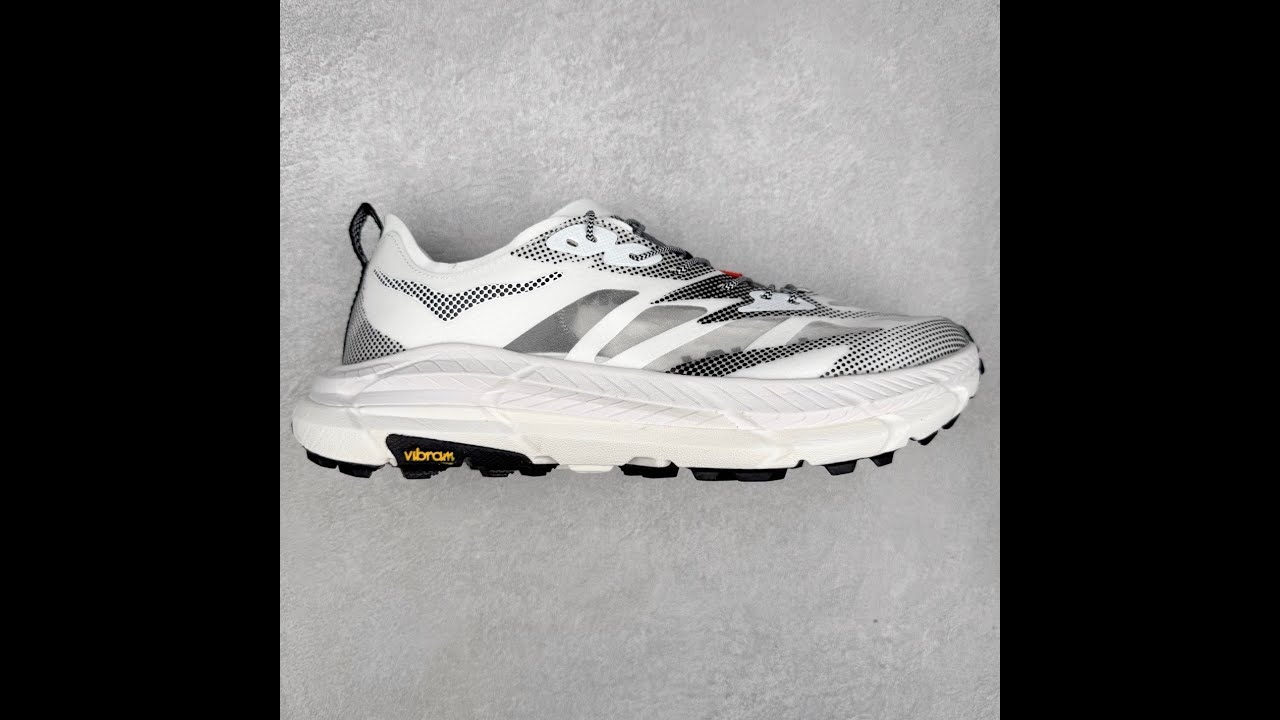 【波鞋代購 微信ptx0966】Hoka One One Mafate Speed 4 Lite 白黑 馬法特四代超輕厚底輕量山地跑步鞋 1168971-WBLC