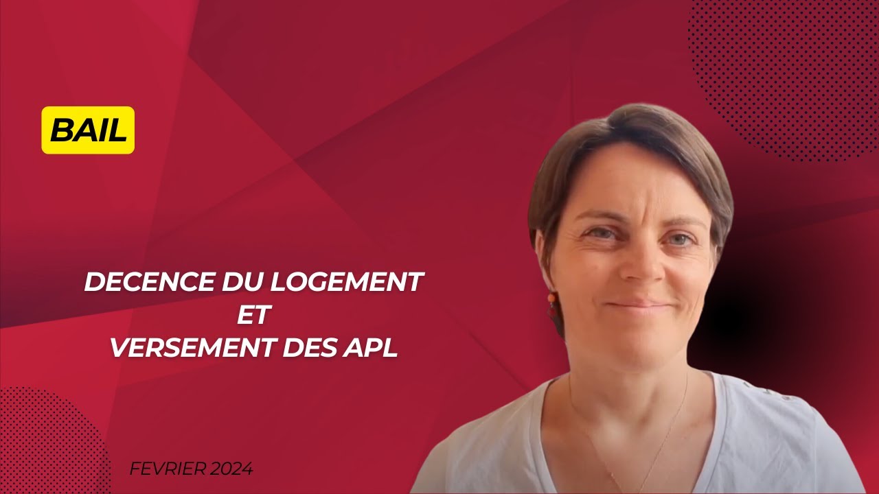 Logement décent et APL