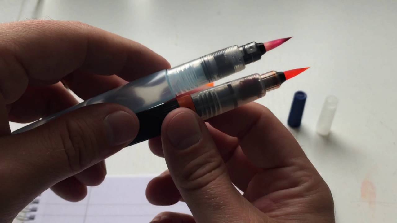 Video-Review: Pentel ColourBrush (Brushpen)