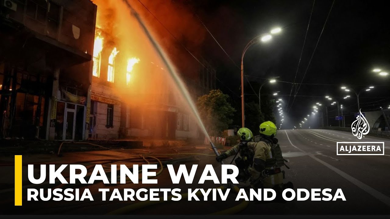 Kyiv and Odesa targeted as Russia fires 315 drones; Zelenskyy pleads for US to help end war