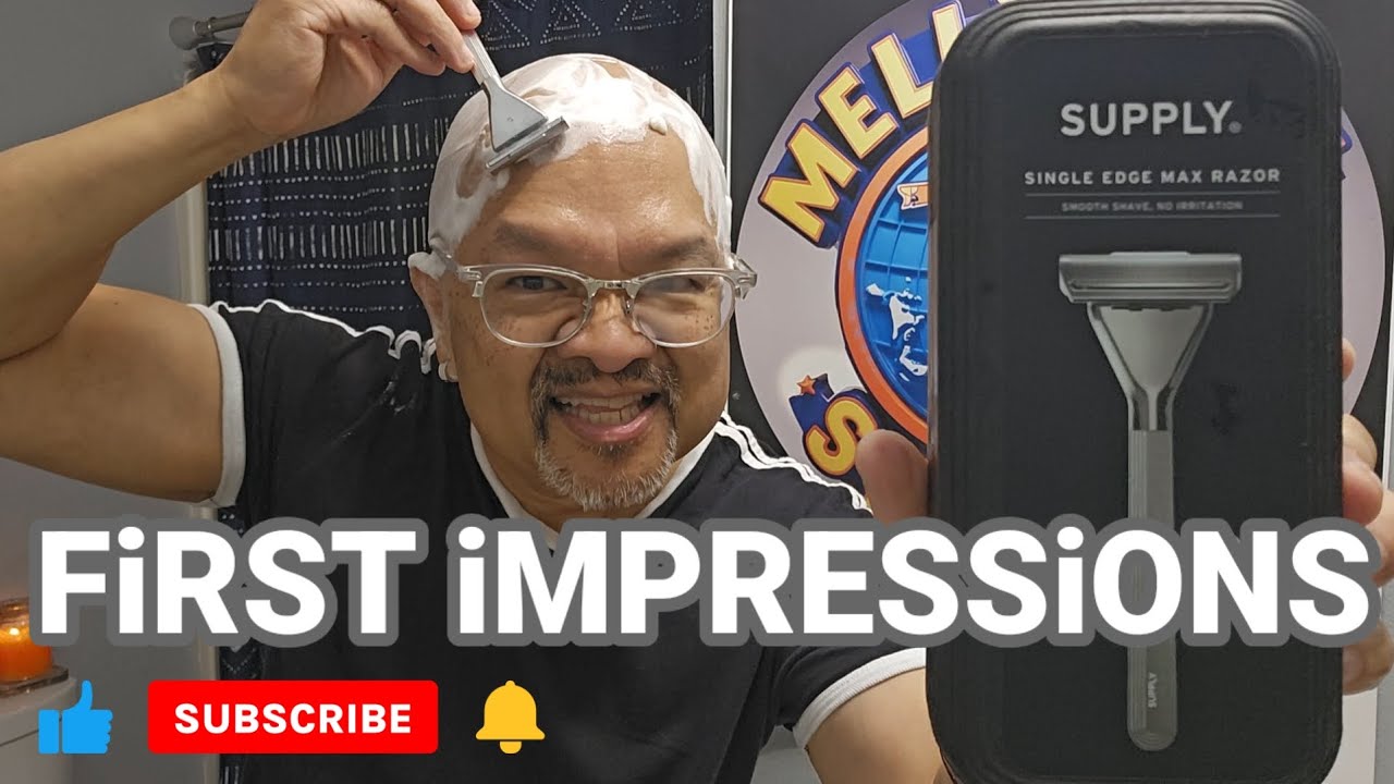 SUPPLY SINGLE EDGE MAX RAZOR: First Impressions 