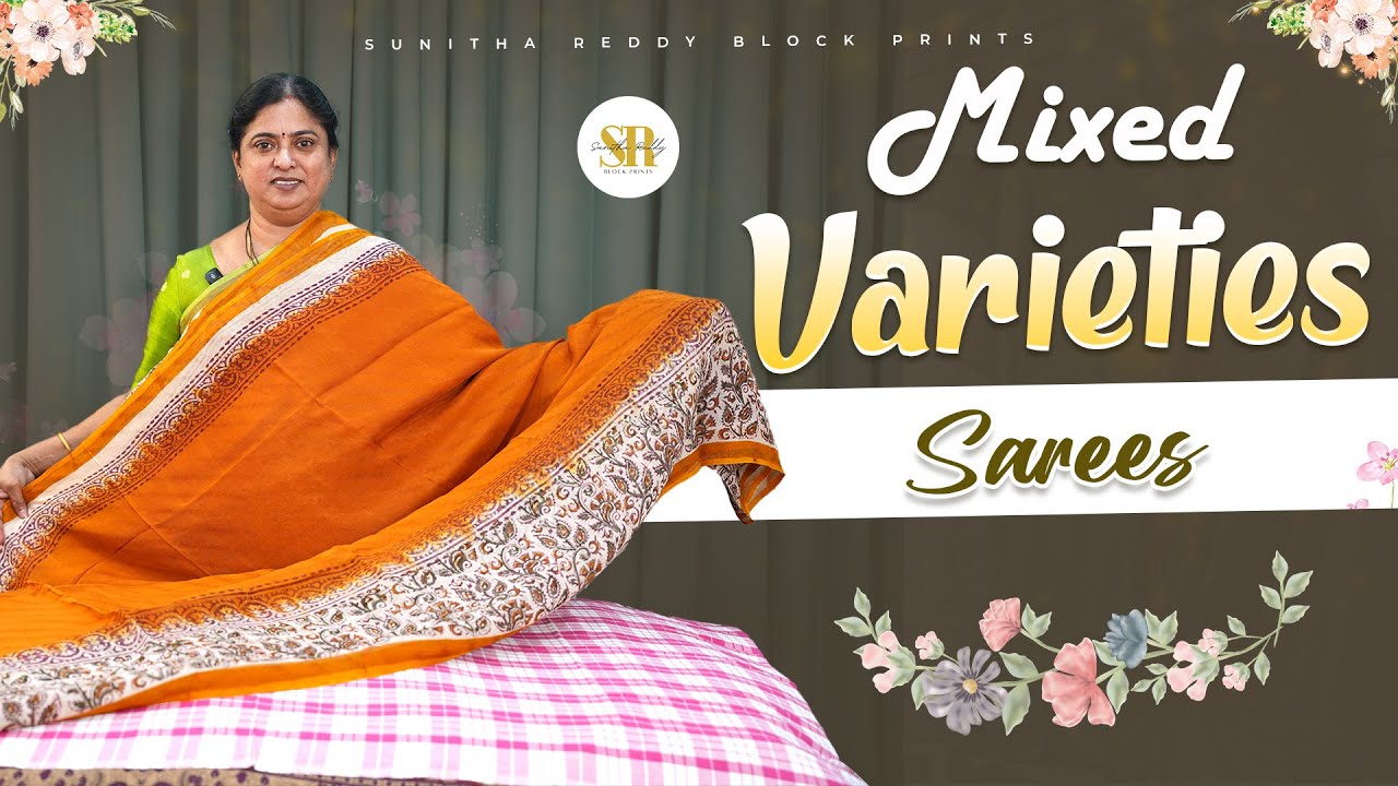 Latest Mixed Sarees | Cotton, Silk & Designer Varieties | Jejis Vlogs
