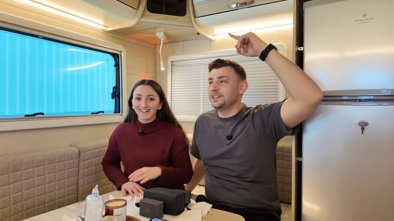 KARAVAN TANITIM VİDEOSU, ABLAMIZIN KARAVANINI İNCELEDİK 😍