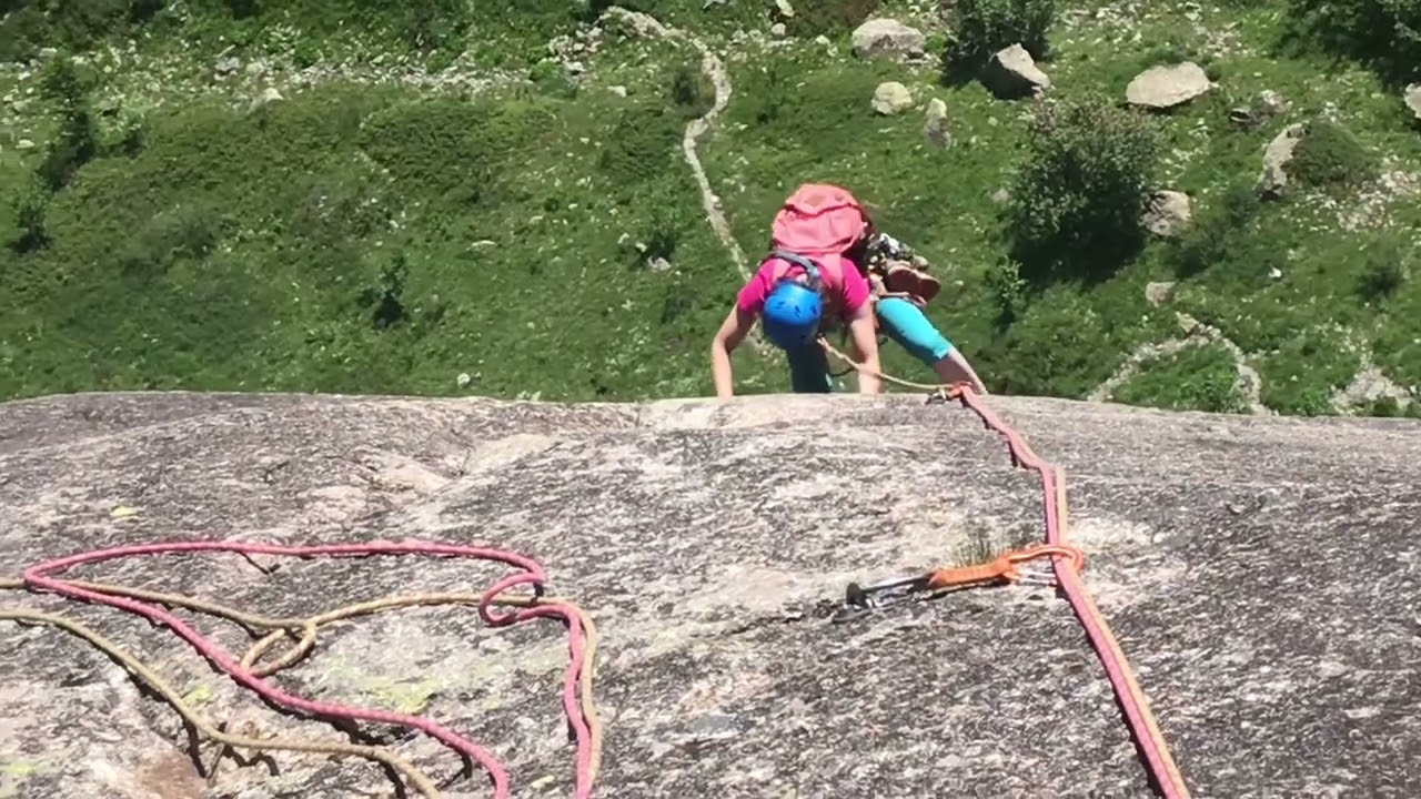 Escalade à Ailefroide Voie « La Bonne Poire », 15 juin 2023