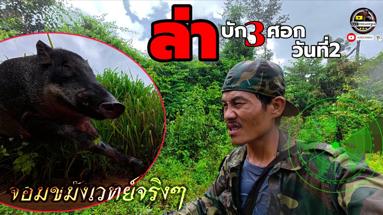ຍິງນັດທີ່2ບັກ3ສອກຫນັງຫນຽວ/ยิงนัดที่2หมู3ศอกจอมขมังเวทย์จริงๆ