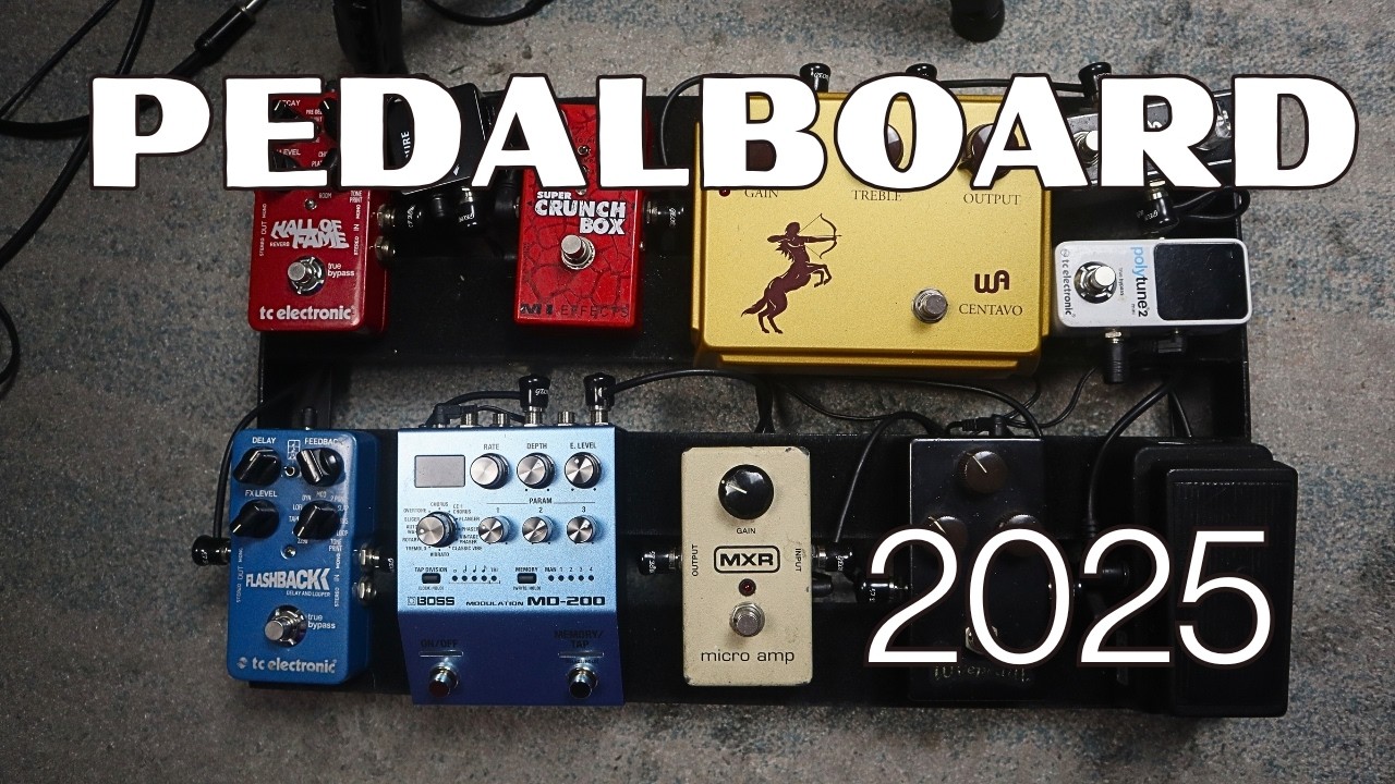 Meu Pedalboard para 2025 | Julio Caliman