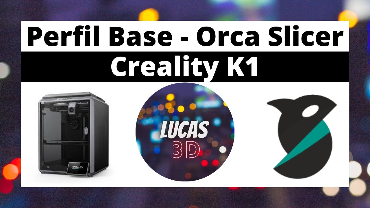 💥Creality K1 - Perfil base y test Orca Slicer 🔥 #creality3d #crealityprint #crealityk1