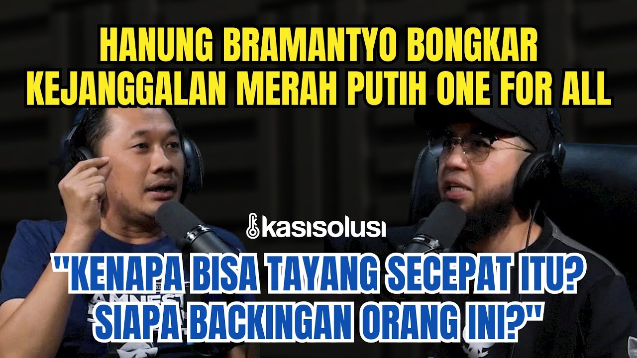 HANUNG BRAMANTYO NGAMUK, KRITIK MERAH PUTIH ONE FOR ALL:  INI BELUM JADI, JANGAN BIKIN FILM NGASAL‼️