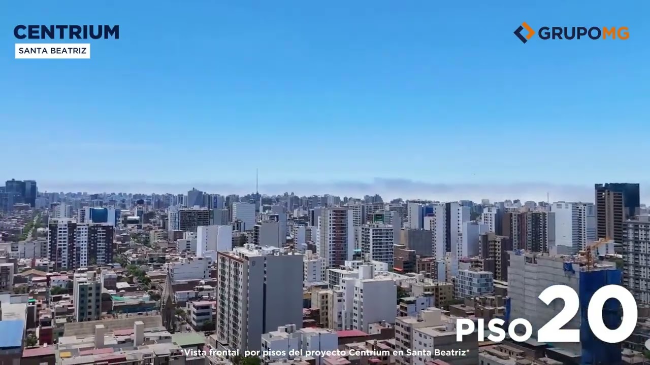 Centrium - Vista por pisos frontal (Santa Beatriz)