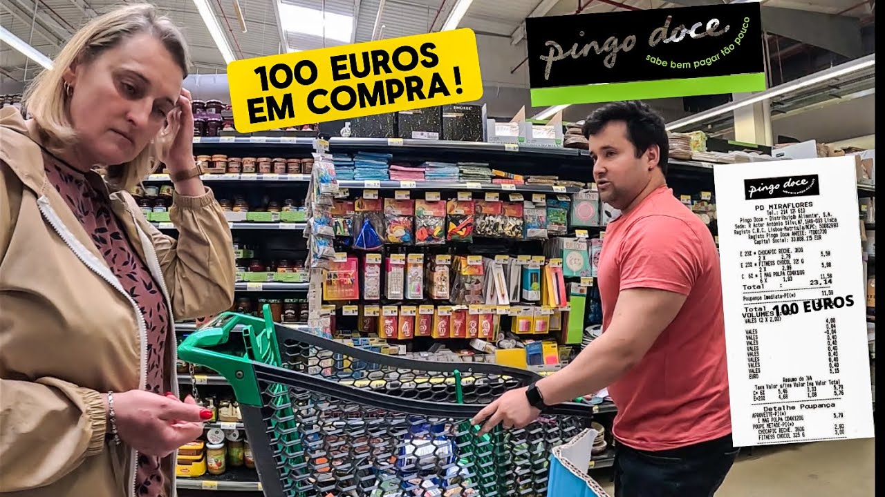 COMPRA NO PINGO DOCE PARA O ANIVERSÁRIO DA CARINA - família Eu Ela e a Bebê