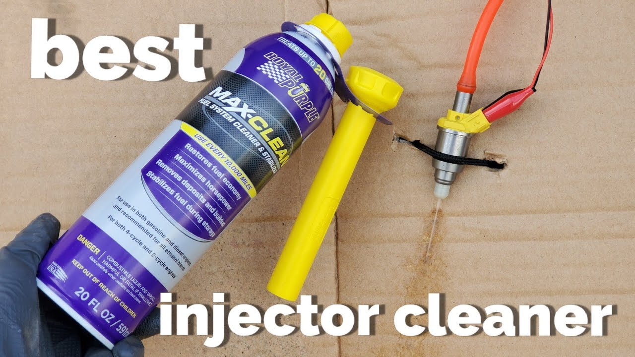 royal purple best fuel injector cleaner!?