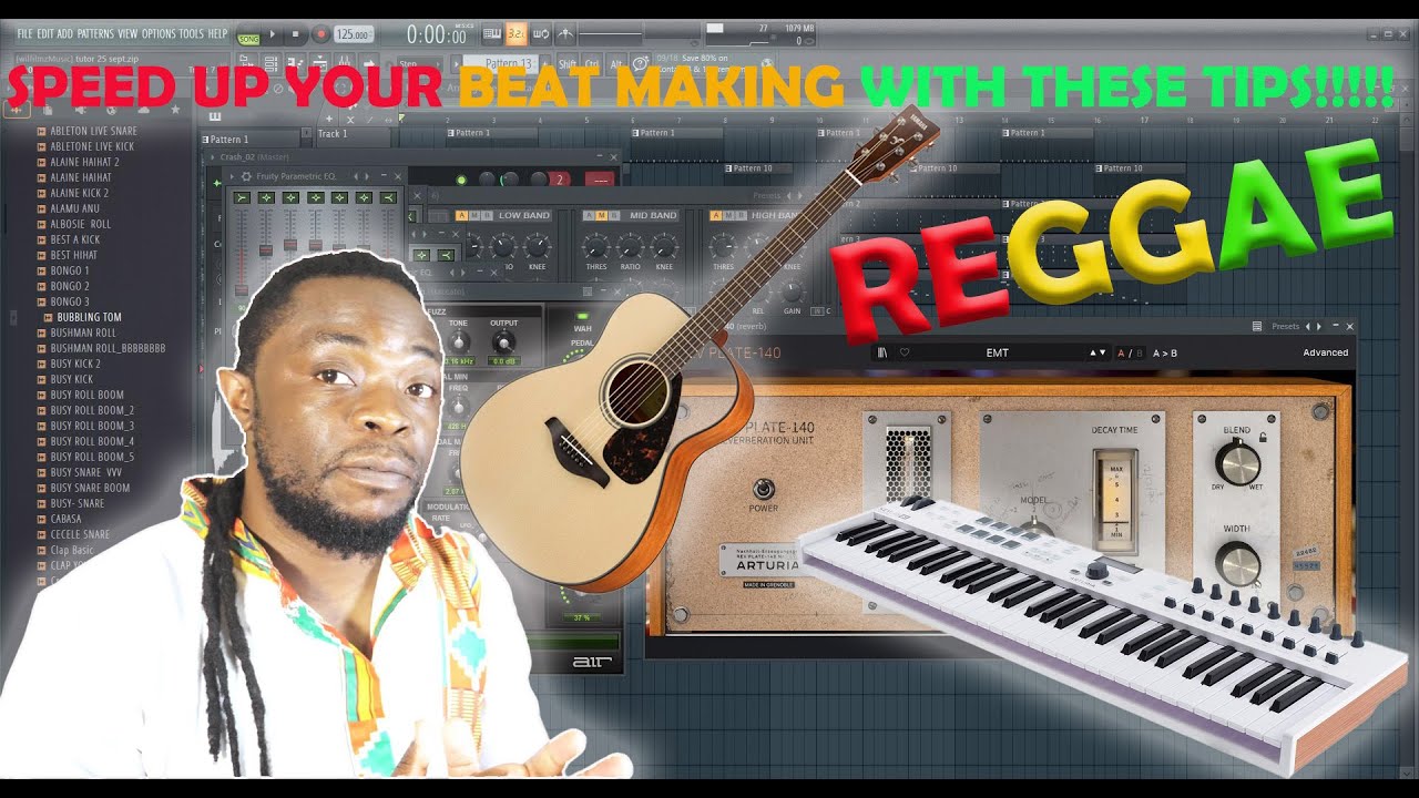 USE THESE 4 TIPS TIPS, TO SPEED UP YOUR REGGAE BEAT MAKING IN FL STUDIO.