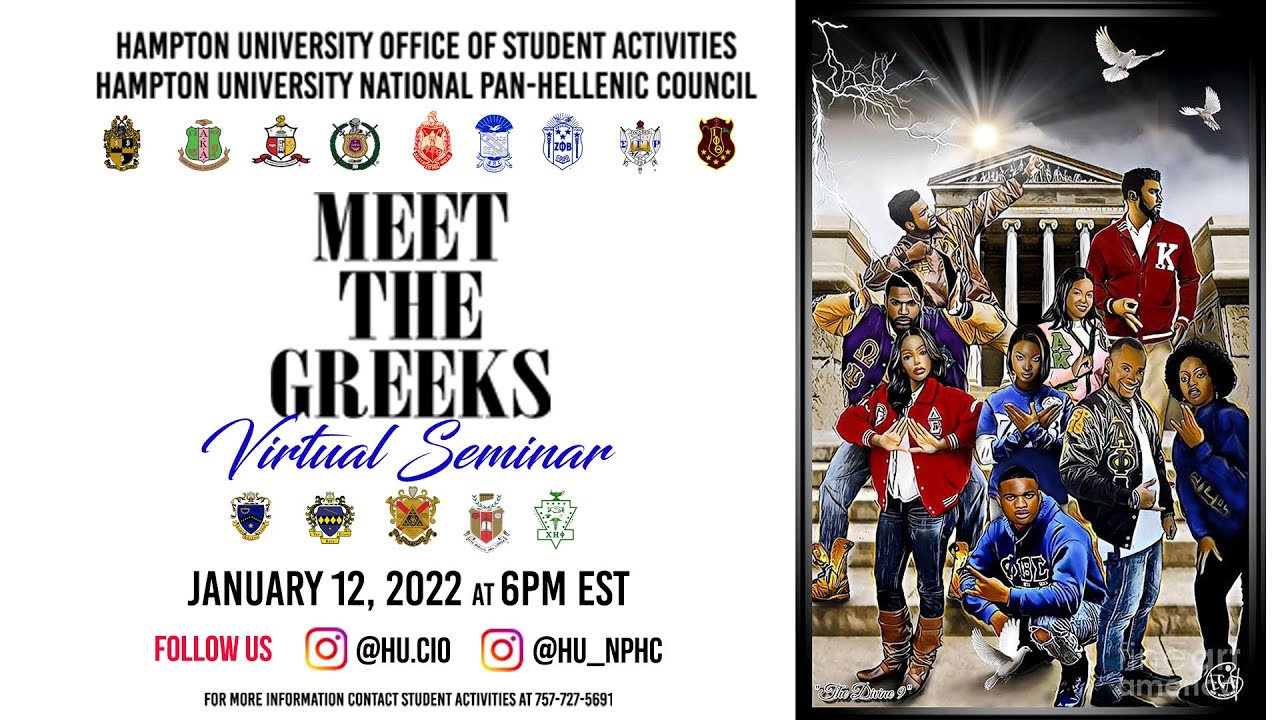 Hampton University- 2022 Virtual Meet The Greeks