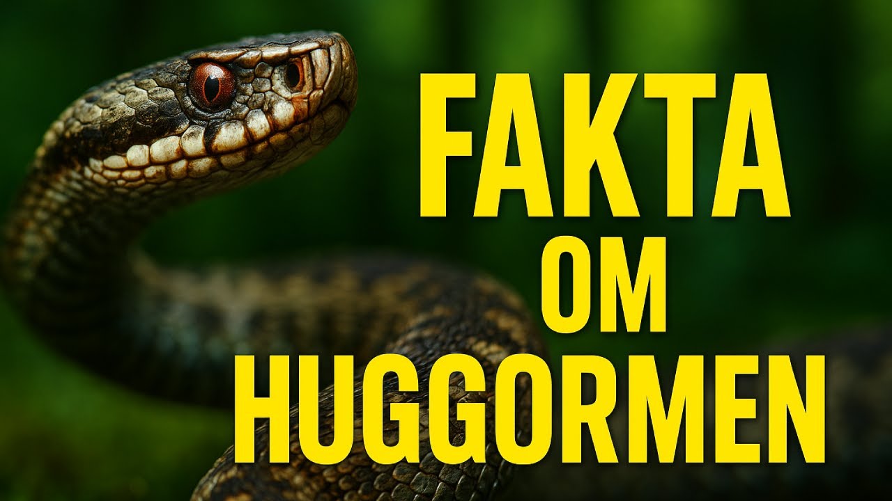 Fakta om huggormen: Sveriges giftiga överlevare 🐍🌟