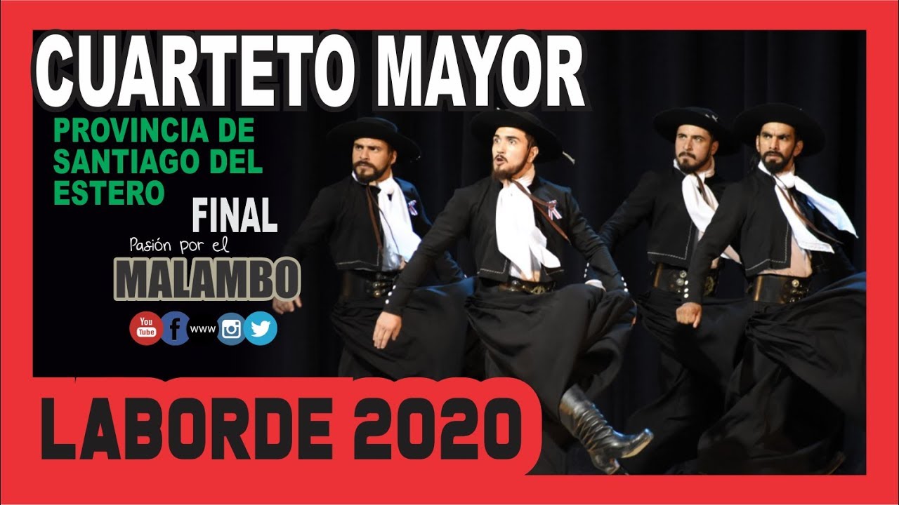 Laborde 2020 CUARTETO MAYOR Provincia de Santiago del Estero