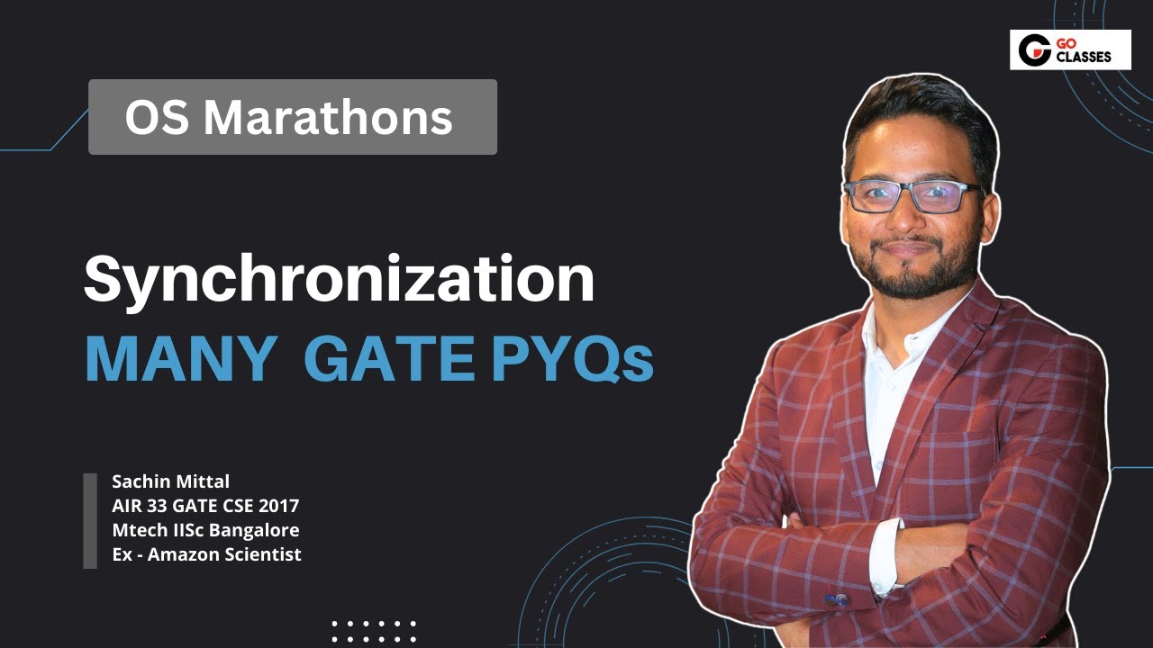 Marathon: Operating Systems | Synchronisation and Critical Section | Peterson's Solution | MANY PYQs