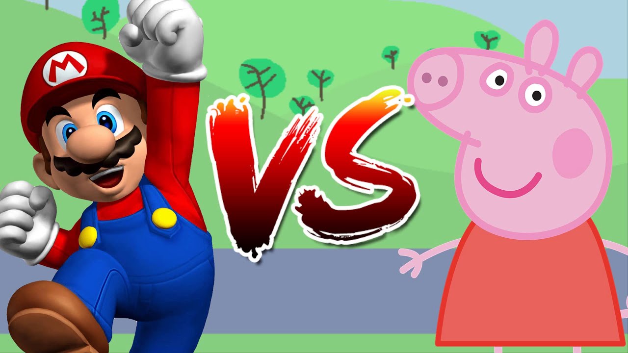 M.U.G.E.N. REQUEST | Mario vs Peppa Pig | Super Mario vs Peppa Pig
