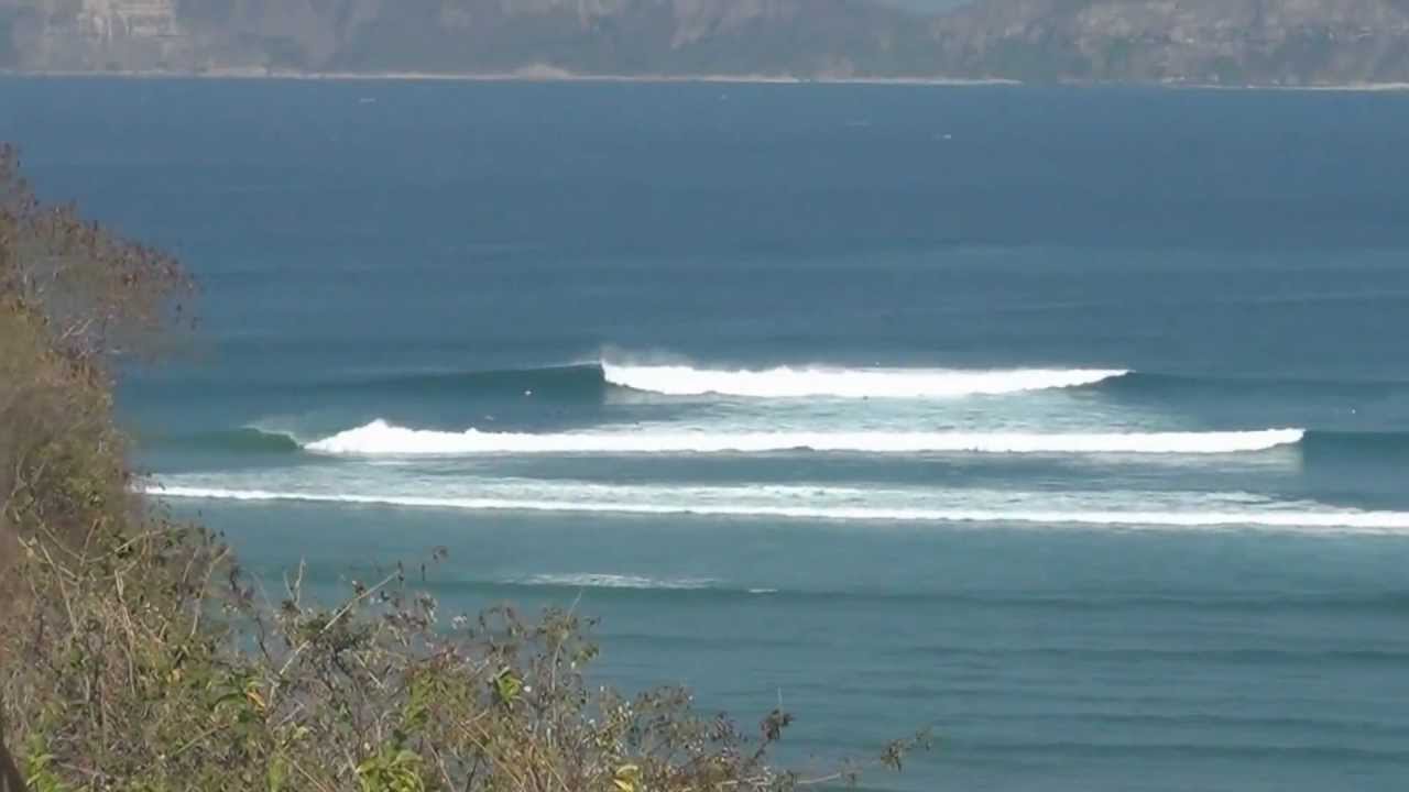 Surfing Lombok - Big Fun Day View from Heaven On the Planet  Ekas Lombok Indonesia