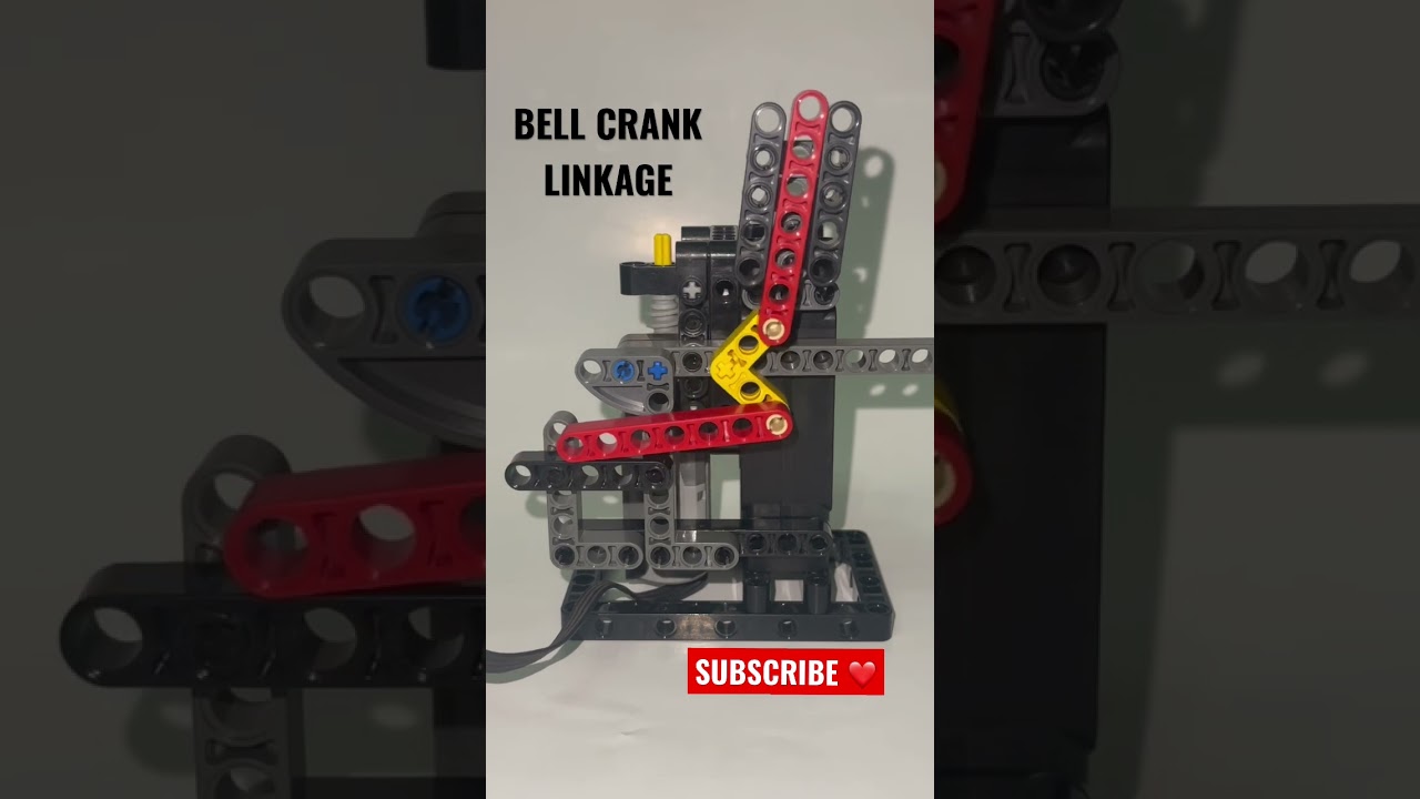 Bell Crank Linkage #lego #legotechnic #shorts