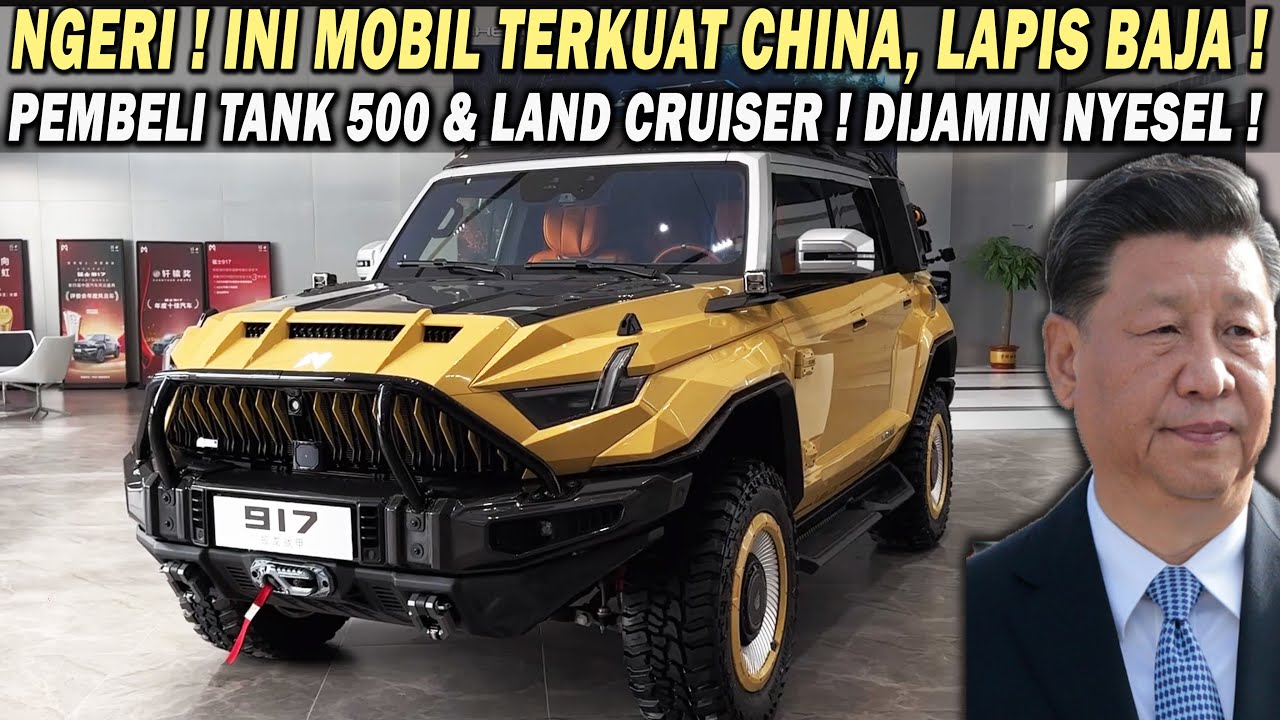 NGERI ! MOBIL BARU INI BIKIN LAND CRUISER & TANK 500 TIDAK BERARTI❗️ LAPIS BAJA , DILENGKAPI ARMOR 😱
