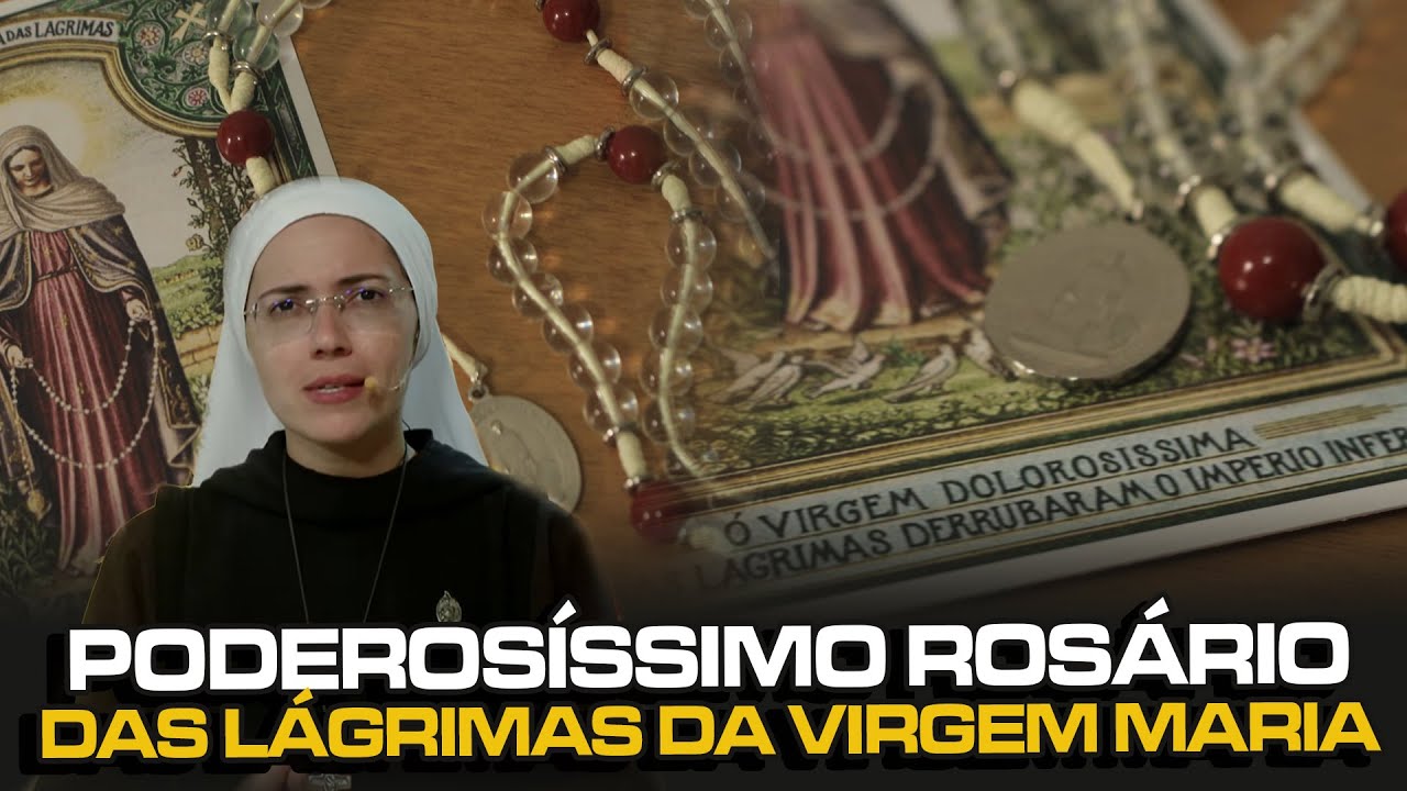COROA/ROSÁRIO DE NOSSA SENHORA DAS LÁGRIMAS  - IRMÃ MARIA RAQUEL