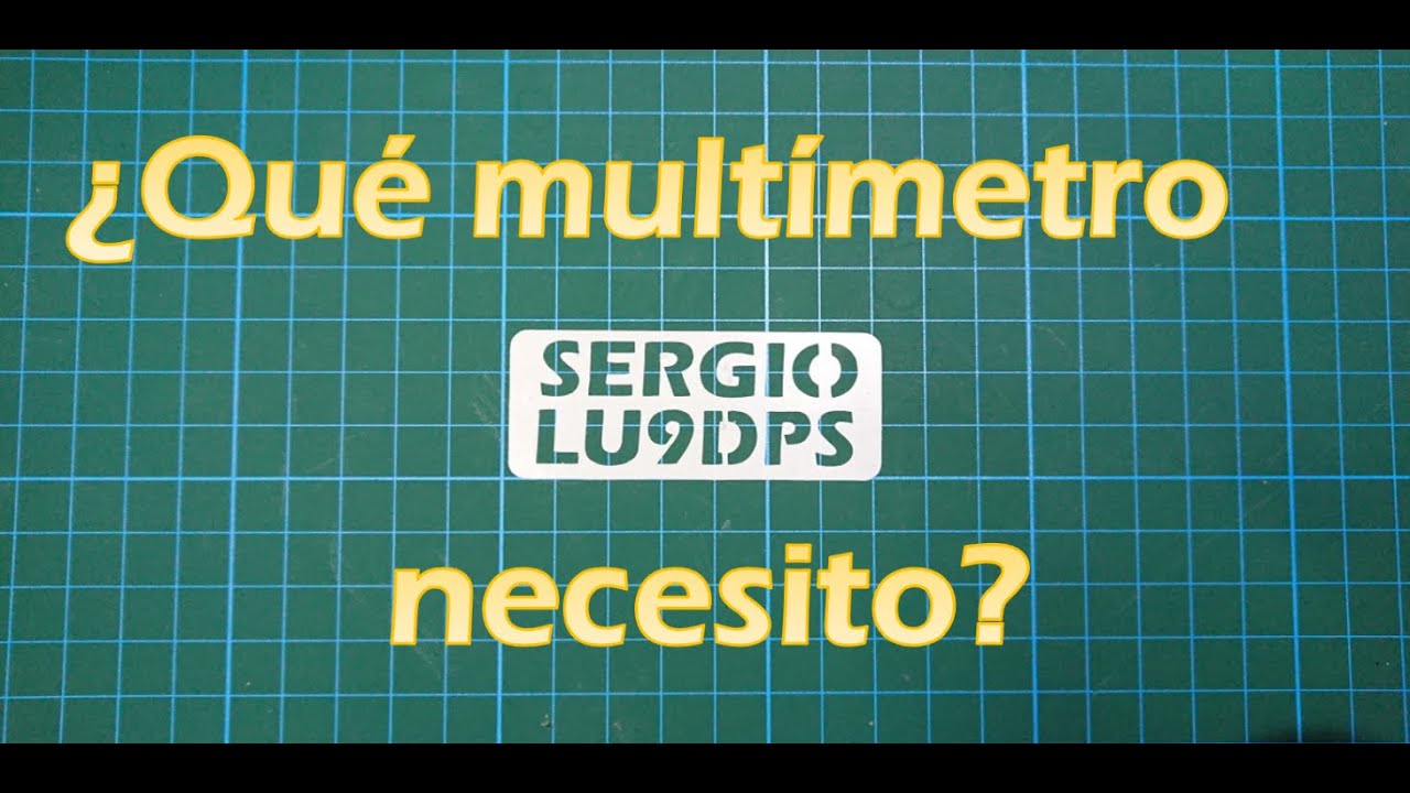 Que multimetro comprar?