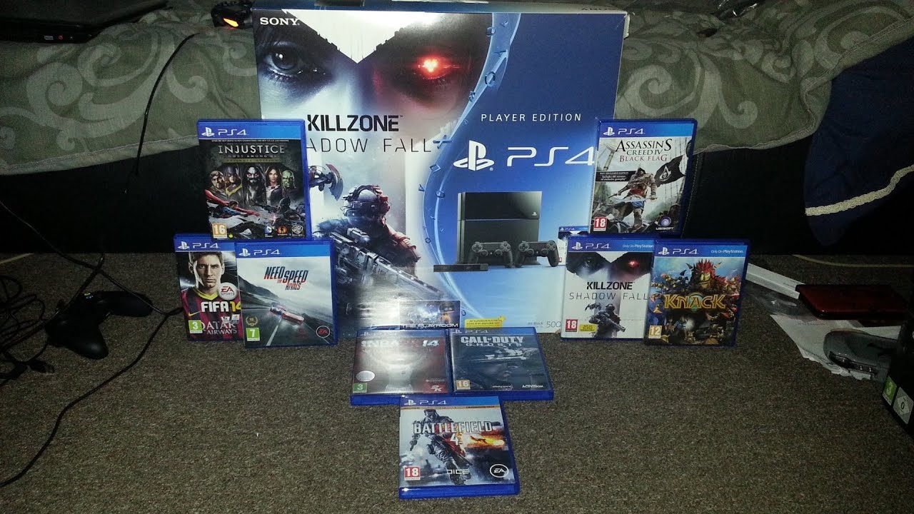 Playstation 4 MEGA BUNDLE Player Edition Unboxing & Setup!!!!! Greatness Awaits