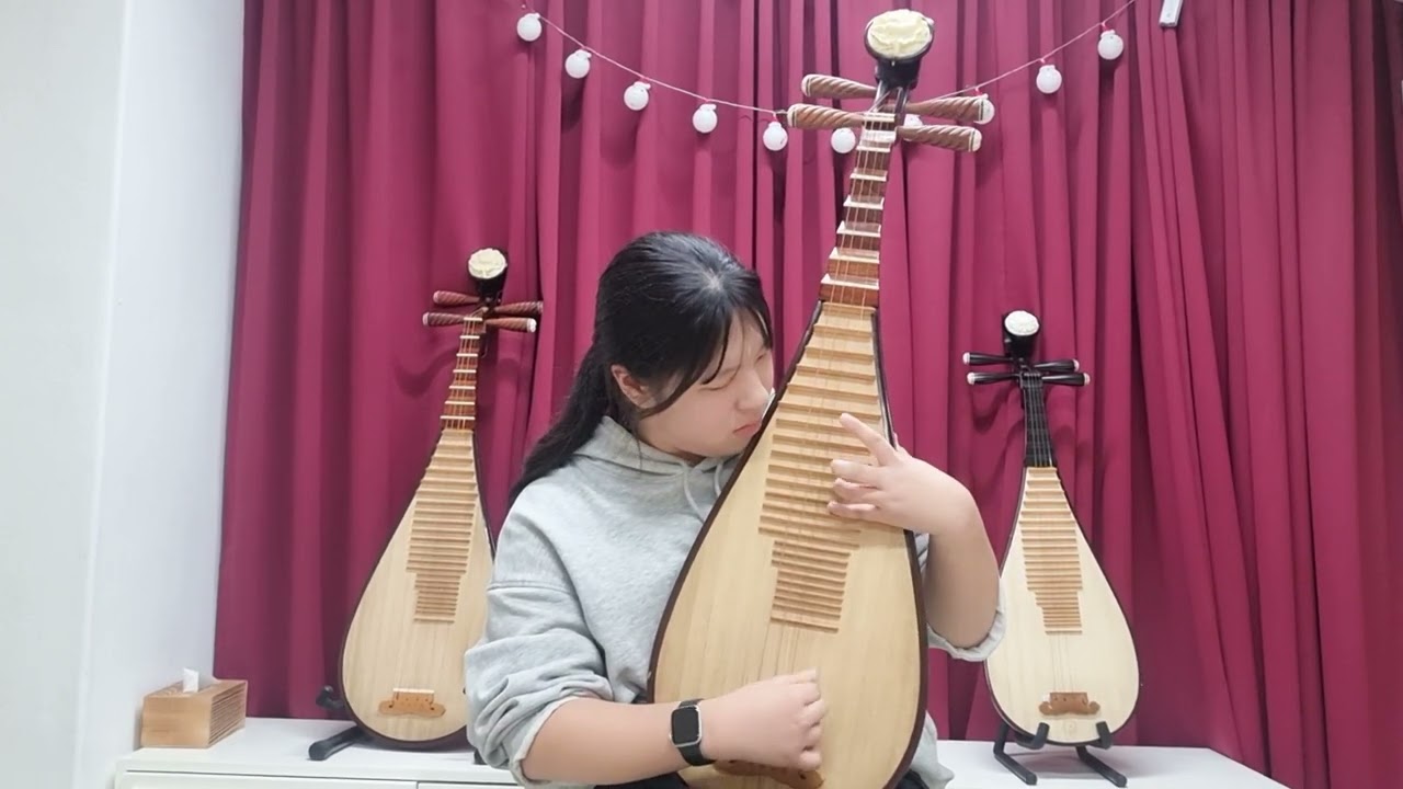 琵琶/手指练习/中央音乐学院/考级/四级练习曲