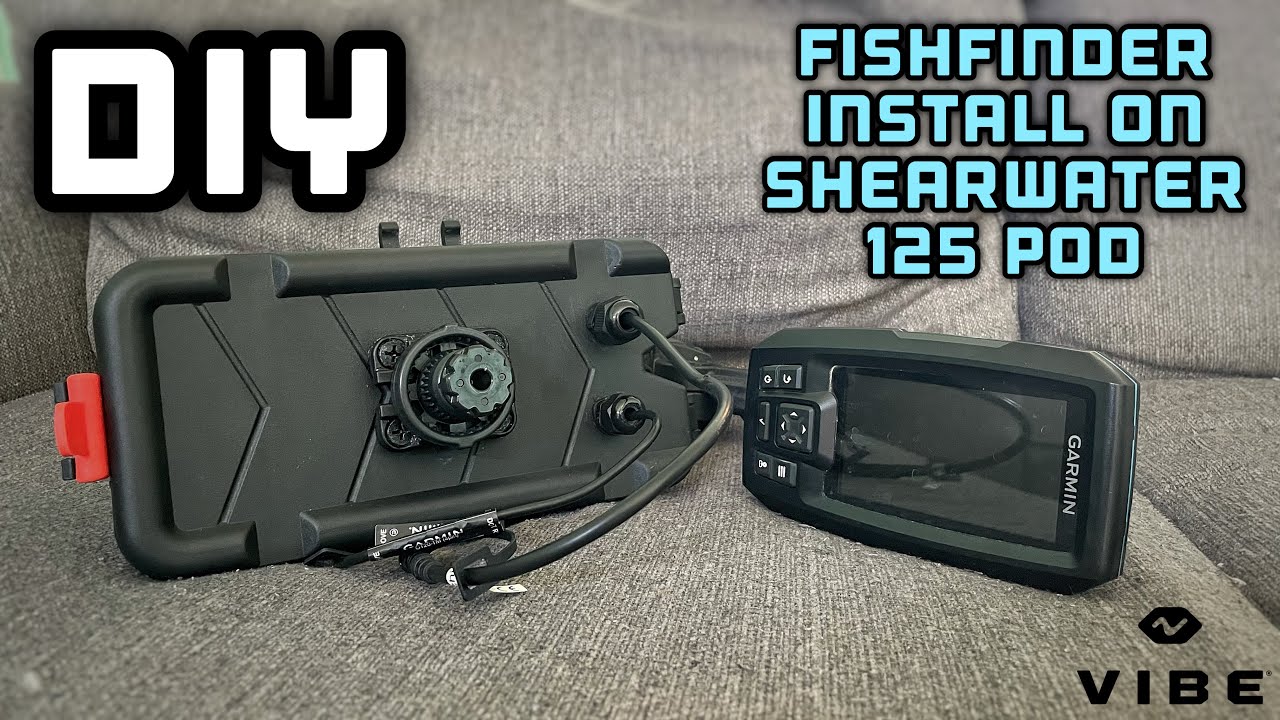 DIY How to Install Fishfinder on Shearwater 125! EASY!!