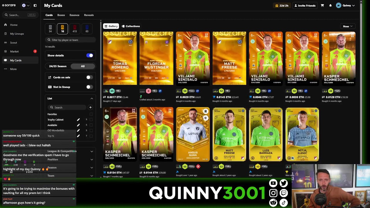 SORARE 26 STRATEGY - CHAMPION EUROPE IN-SEASON