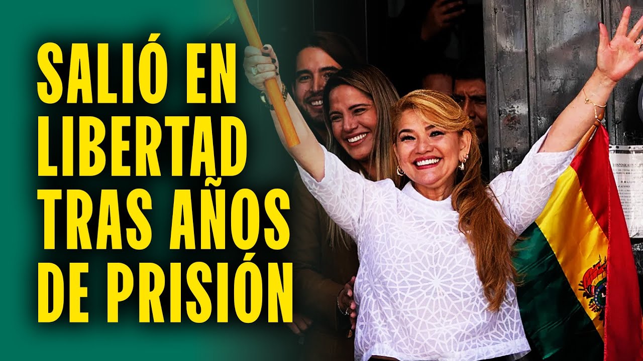 Expresidenta Jeanine &Aacute;&ntilde;ez sali&oacute; en libertad tras estar cuatro a&ntilde;os en prisi&oacute;n