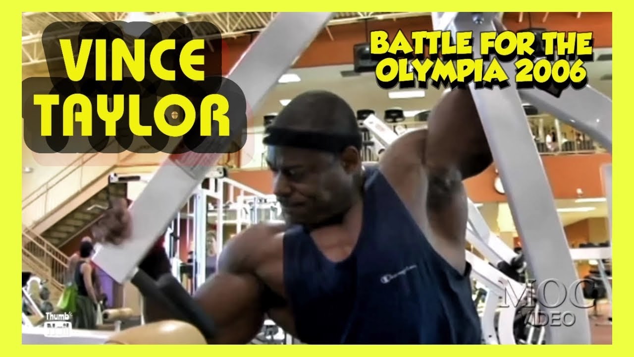 Vince Taylor - BACK AND CALVES - Battle For The Olympia 2006