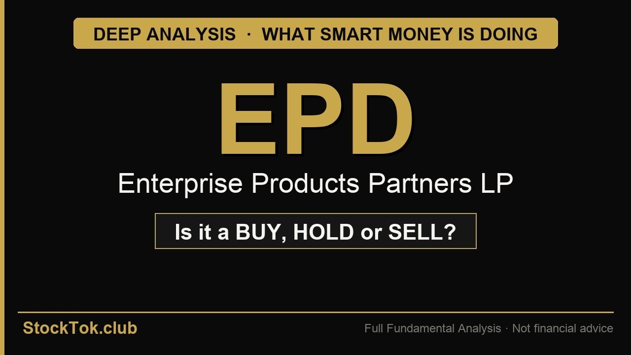 Enterprise Products Partners LP (EPD) &mdash; BEARISH | Full Deep Dive | StokTok