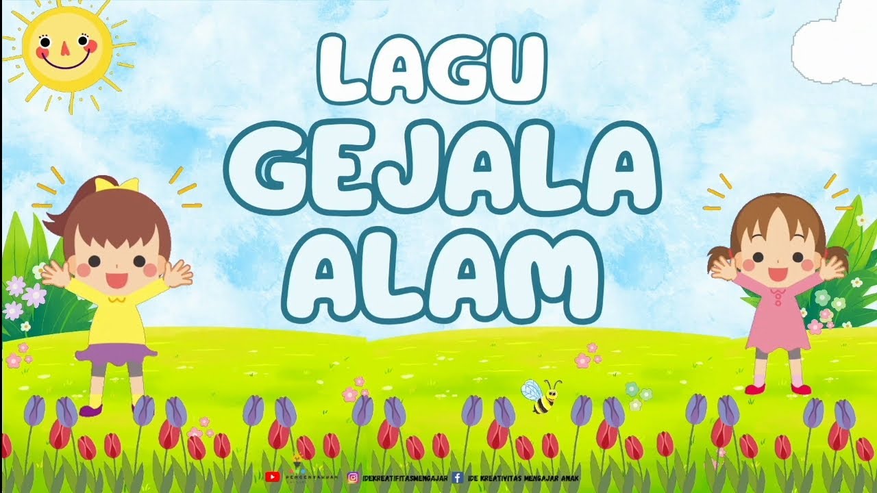 LAGU GEJALA ALAM ‼️LAGU TEMA ALAM SEMESTA Nada Menanam Kagung Cipt. Ibu Sud