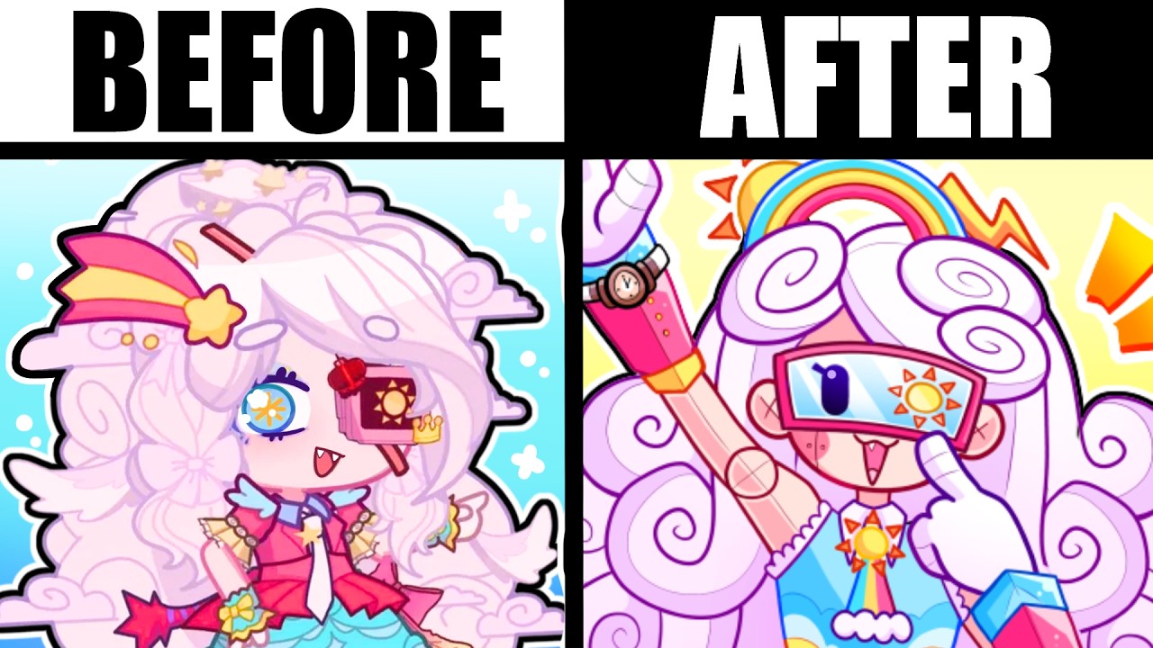 REDESIGNING YOUR GACHA CHARACTERS ✨#COMPLETE SERIES