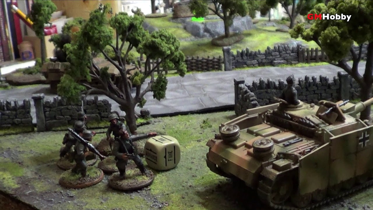 Bolt Action D-Day - US Rangers vs SS Alemanes