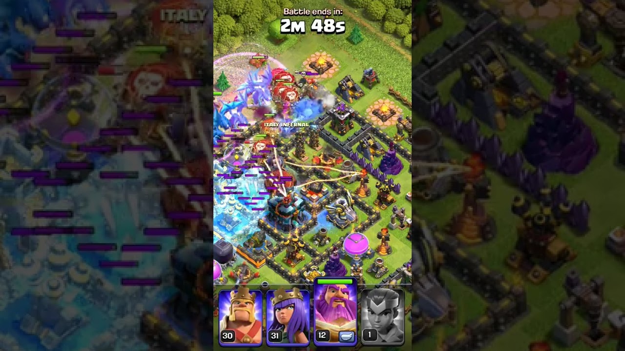Electric Dragon Balloon Attack Strategy #clashofclans #gaming #coc #gameplay #attack