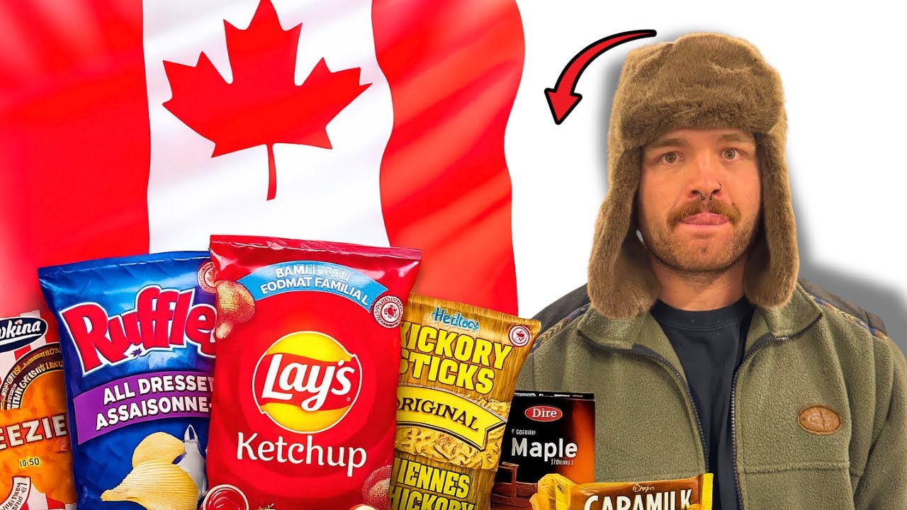 Aussie Trying Canadian Snacks 