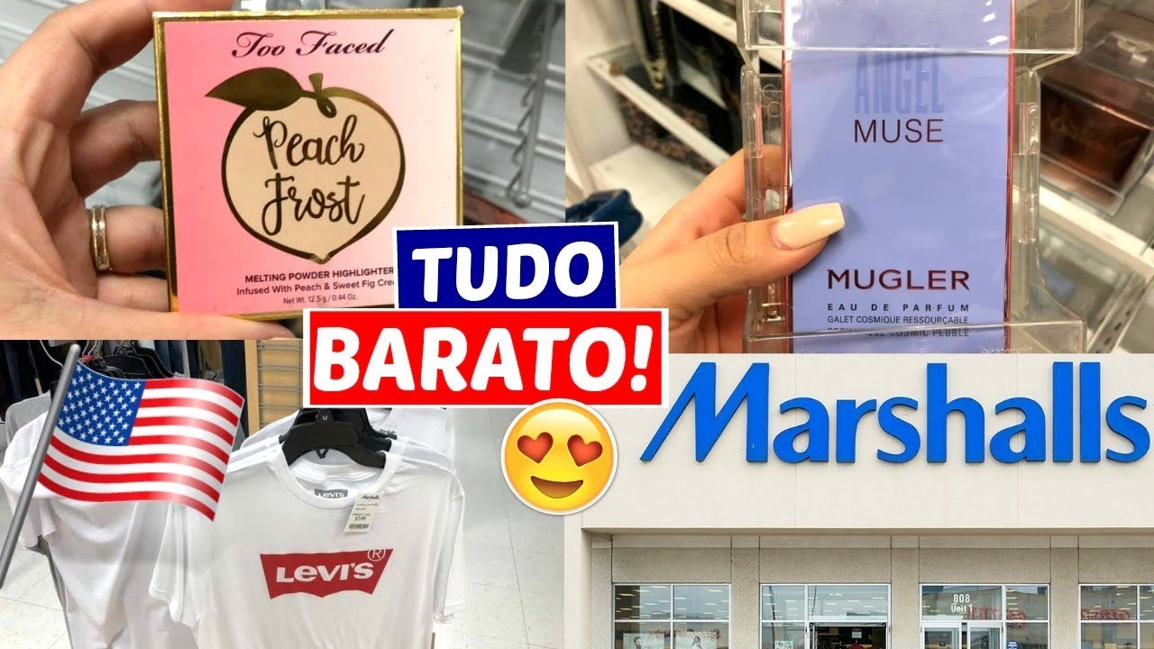LOJA MARSHALLS - PIRANDO NAS PRATELEIRAS DE MAKES E COSMÉTICOS 😍