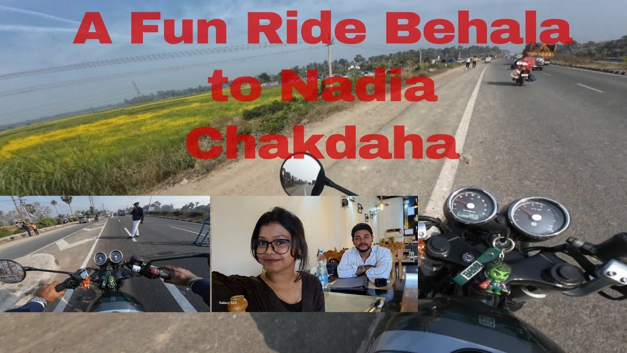 Behala To chakdah ride on my Hulk The Continental GT650..