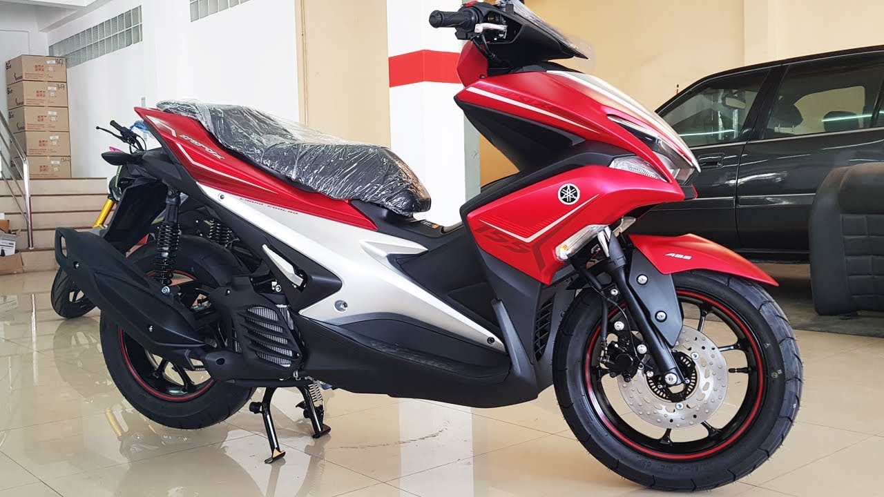 2018 Yamaha Aerox 155 ABS Version Red