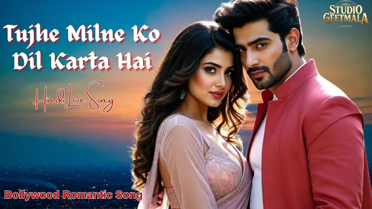❤️Tujhe Milne Ko Dil Karta Hai ❤️ | Bollywood Heart Touching Romantic Song | Hindi Love Song |