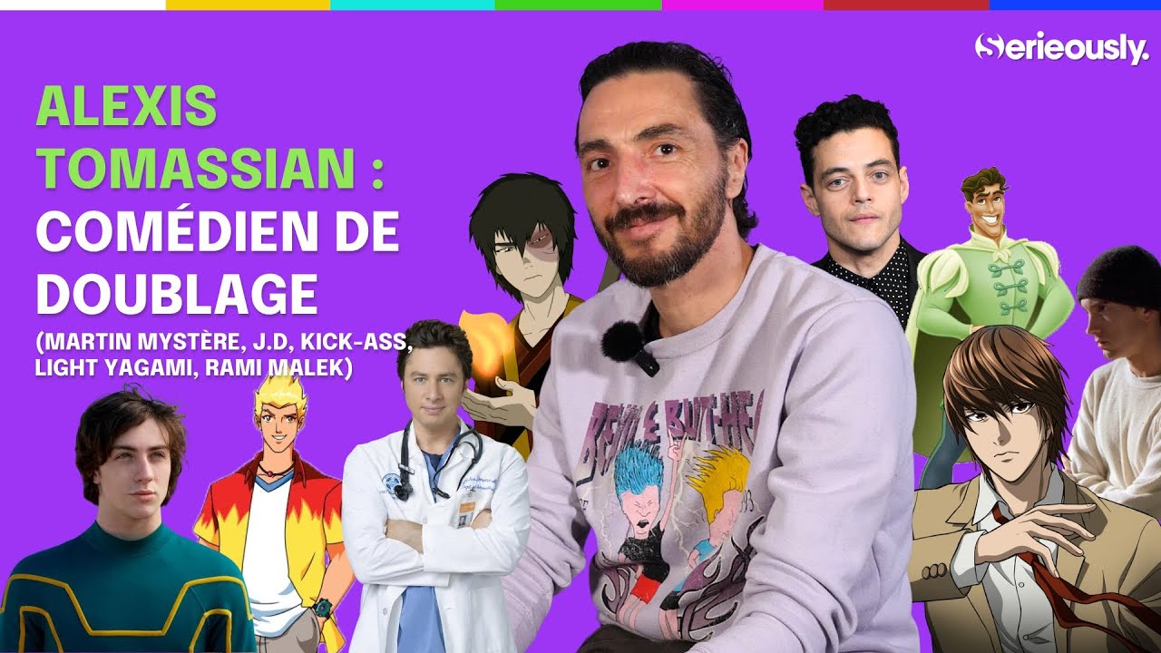 🎡 Alexis Tomassian : Light Yagami et Martin Mystère, c'est lui !