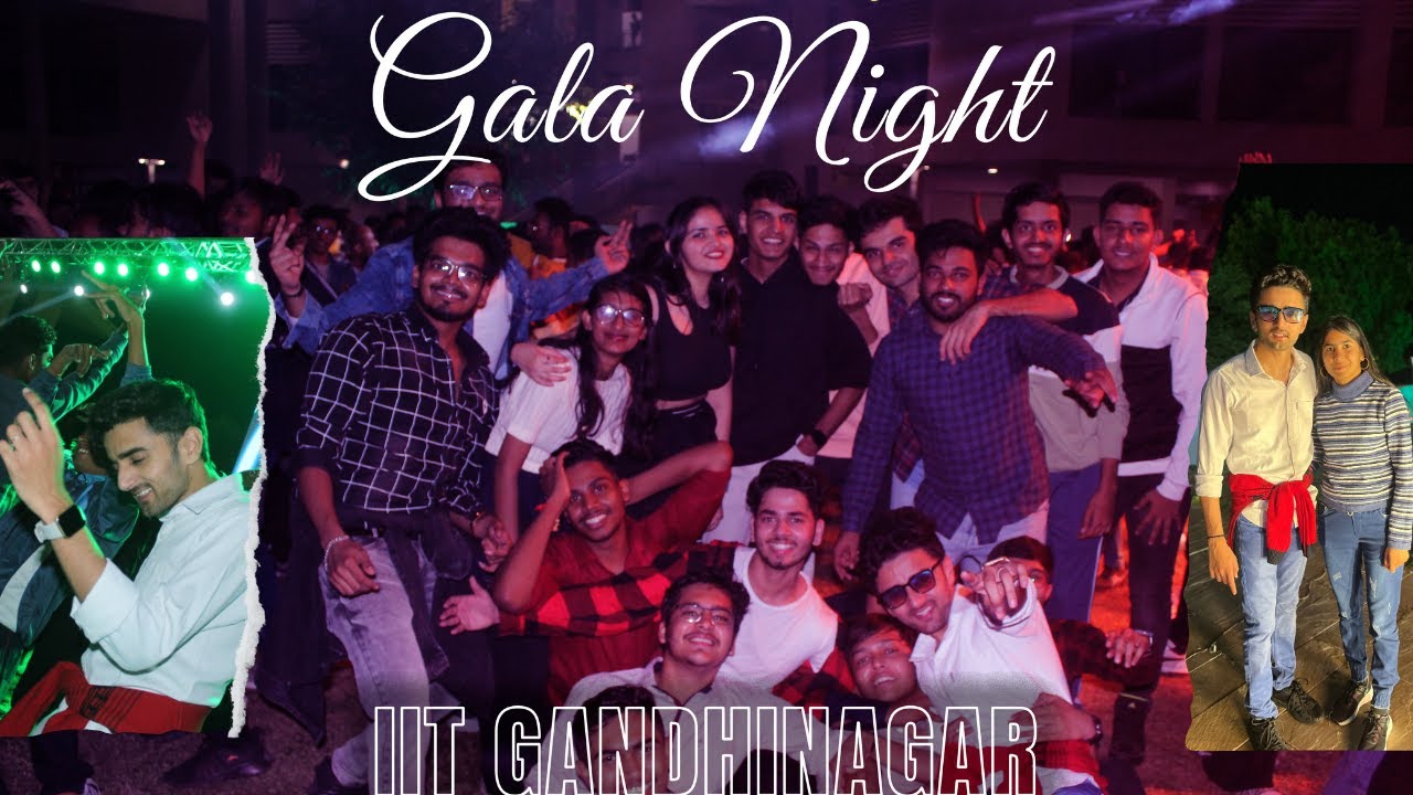 Gala Night at IIT Gandhinagar || 56th INTER-IIT || #vlog #interiit #iit